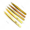 8-== Swiss Made BERGEON 7422-PM-S5 Brass Tweezers – Watch Repair Tool
