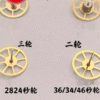 Swiss Imported Original ETA Movement Accessories: 2824-2, 2824 Second Wheel, Watch Part No. 227