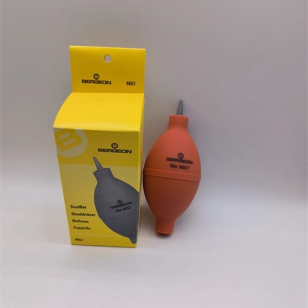 8- Swiss-imported BERGEON 4657 Soft Rubber Air Bulb/Air Blower - Watch Repair Tool