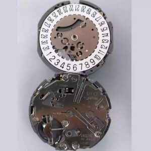 Watch Movement Accessories: Brand - New VK67 Movement, Quartz - Electronic VK67A Movement, Six - Hand, Small Seconds at 6/9/12 O'clock Positions