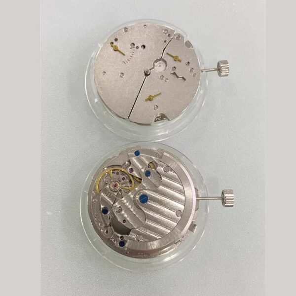 8- Watch Accessories, Domestic - Made Tianjin Seagull T17 Movement, with Fork, Power Display at 11 O'clock, 5 - Hand Multifunctional Movement.