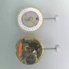 Watch Accessories, Original Imported Swiss RONDA 784 Two-Hand Movement (Date at 3/6 O'clock Positions), Gold Version