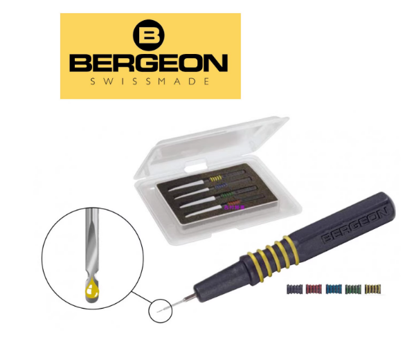 Swiss Made BERGEON 7013-4 Haute Horlogerie Precision Oilers Set (4-Piece)