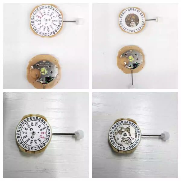 Watch Movement Accessories: Brand-New Domestic Quartz LD57 Movement (6912 Small Seconds, 6-Hand), LD53 Movement (3-6-9 Function), No Battery