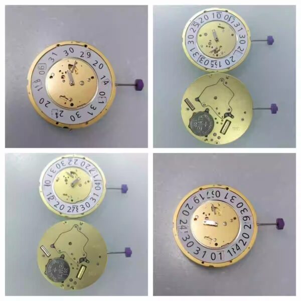 Swiss RONDA Movements 7004N, 7004B, 7004P, 7003N, 7003B, 7003L (Gold Version) - Watch Accessories