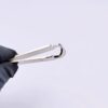 Swiss BERGEON 7427-NP-K Precision Tweezers (for Watch Repair) – for Carbon Steel Component Handling & Watch Hand Removal