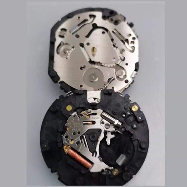 88’ Original Brand-New Japanese Seiko VX9JE Six-Hand Movement, VX9N, VX9P, VX9J-H3 (3 High Tubes)