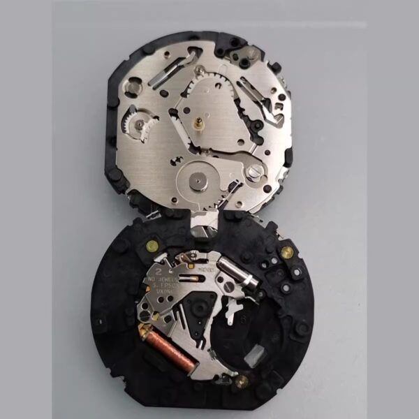 Original Brand-New Japanese Seiko VX9JE Six-Hand Movement, VX9N, VX9P, VX9J-H3 (3 High Tubes)