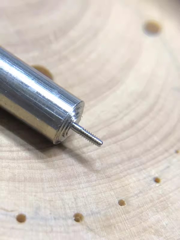 8【】 Watch Repair Tools: Swiss Imported Die Holder for Stem Thread Cutting, Winding Stem Tool & Tap & Die Set for Screw Thread Forming