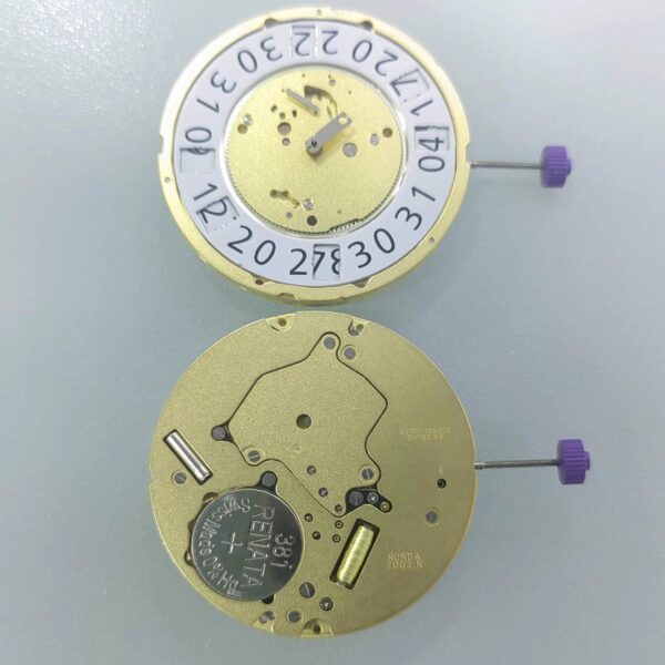 Swiss RONDA Movements 7004N, 7004B, 7004P, 7003N, 7003B, 7003L (Gold Version) - Watch Accessories