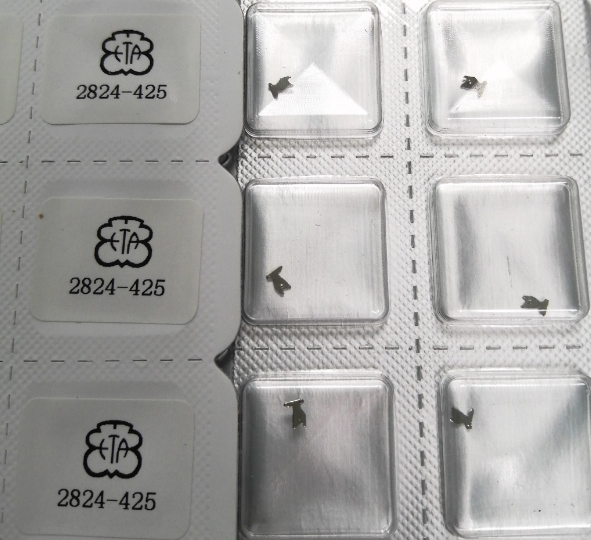 Movement Accessories: Swiss 2836, 2824-2, 2834, 2846, Parts on Barrel Bridge (Pawl, Crown, 425) 
