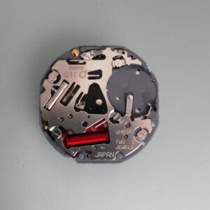9- Watch Accessories: Three - hand Movement, TMI VH83A Quartz Movement, VH83 Movement, with Sub - dials at 3, 6 and 9 O'clock