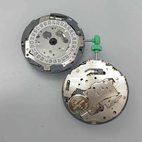 Watch Accessories: Brand New Original Japanese Miyota OS60 Quartz Movement, [Function] at 3 O'clock Position