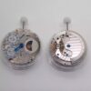 Watch Accessories, Domestic - Made Movement, Shanghai - Made, Titus Movement with Big Calendar, 6 - Hand and Moon - Phase at 6 O'clock Mechanical Movement.