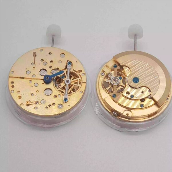 9 Watch Accessories, Domestic Mechanical Movement, Shanghai Gold Flying Wheel Multi-Hand Movement, 5-Hand 210-Second Movement