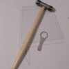 Swiss-imported BERGEON 30417 Double-Headed Hammer (Small) - Watch Repair Tool, Made of Brass and Synthetic Materials