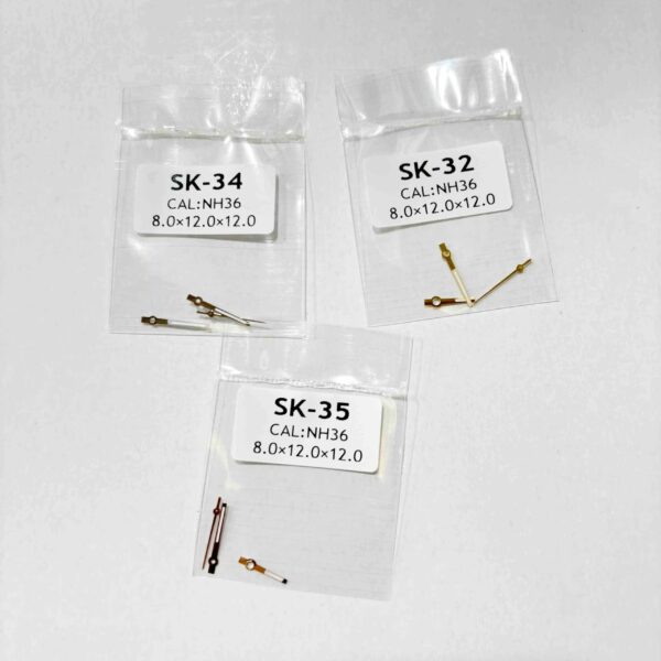 Watch Accessories: Watch Hands Compatible with NH36 & NH35 Movements, Rolex Datejust Watch Hands with Luminous Functionality