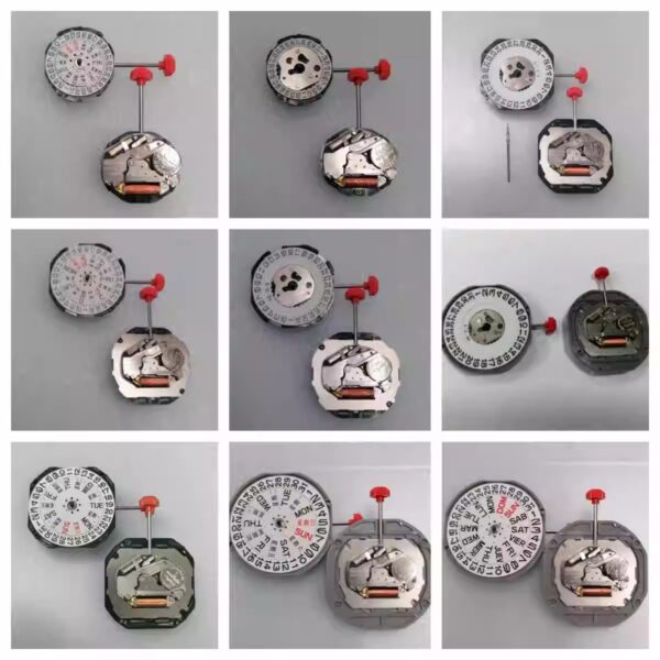 9 Miyota 2005, 2015, 2105, 2115, 2305, 2315, 2405, 2415 Quartz Movement 2350