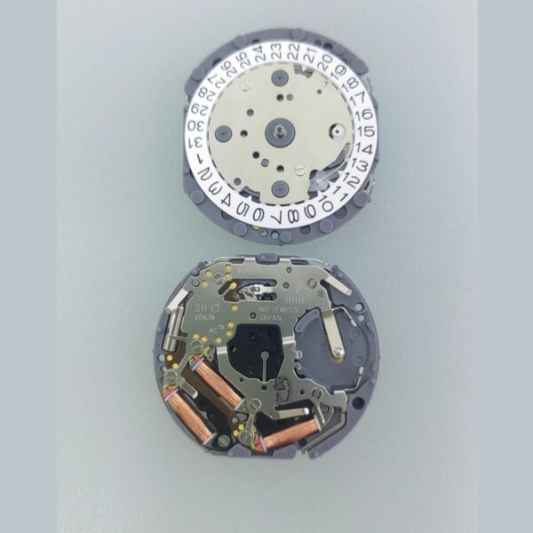 Watch Movement Accessories: Brand - New Original Japanese Tianmaodu Movement, VD67A Movement, VD67 Quartz Movement