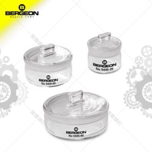 Swiss BERGEON Watch Glass Cleaning Jar & Benzine Cup 5445-60-80 -30 – Professional Watch Repair Tool