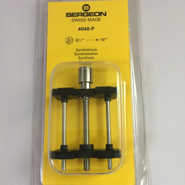 99- Swiss Genuine BERGEON 4040-P & 4039-P Plastic Clamping Universal Watch Movement Support Benches