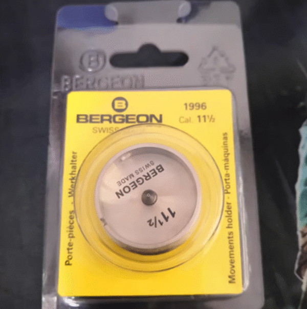 Swiss Imported BERGEON 1996 Movement Holder – for ETA 2824, 2671 Calibers & General Watch Repair