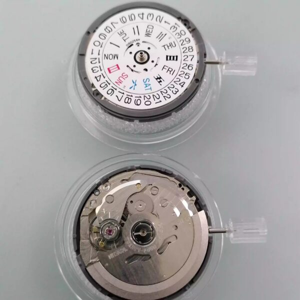 Brand New Genuine Seiko Automatic NH36 Mechanical Movement, NH36A Double Calendar Movement, Replaces 4R36/7S36