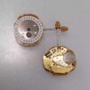 Watch Accessories: Brand New Original Japanese Miyota GL12 Movement, Replacement for GL10 Three-Hand Single Calendar Quartz Movement