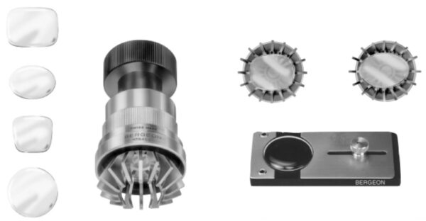 Swiss Made BERGEON 6400 Universal Crystal Remover & Fitting Tool