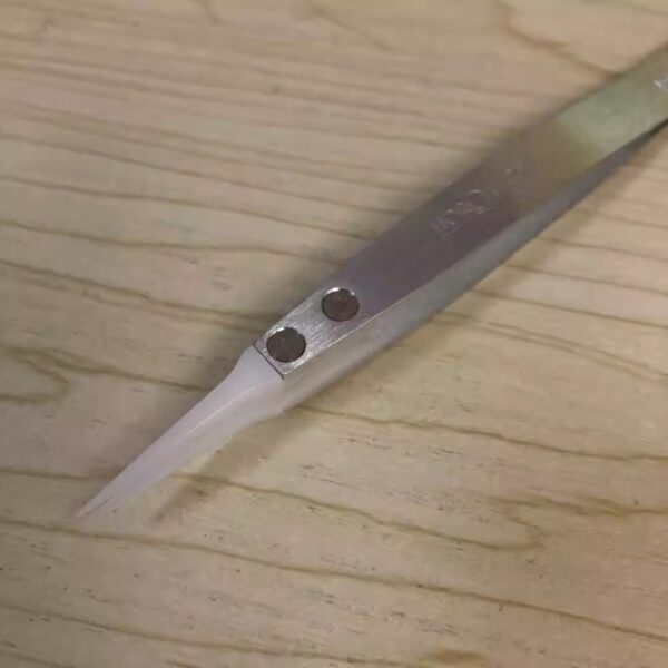 Swiss-Made Watch Repair Tool MSA12.714 & MSA12.724 Fine Carbon Fiber Hard Extra-Pointed Tip Tweezers (No. 27)