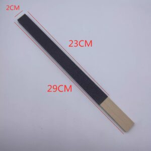 99】 Swiss-Imported BERGEON 1289-A NO 2 Grit Ruler - Ultra-Fine Grit (#2)