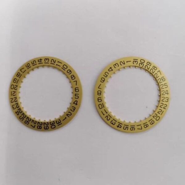 Swiss Original Imported ETA2836 Movement Accessories: Original Date Discs, Day Discs (2836-2557, 2561)