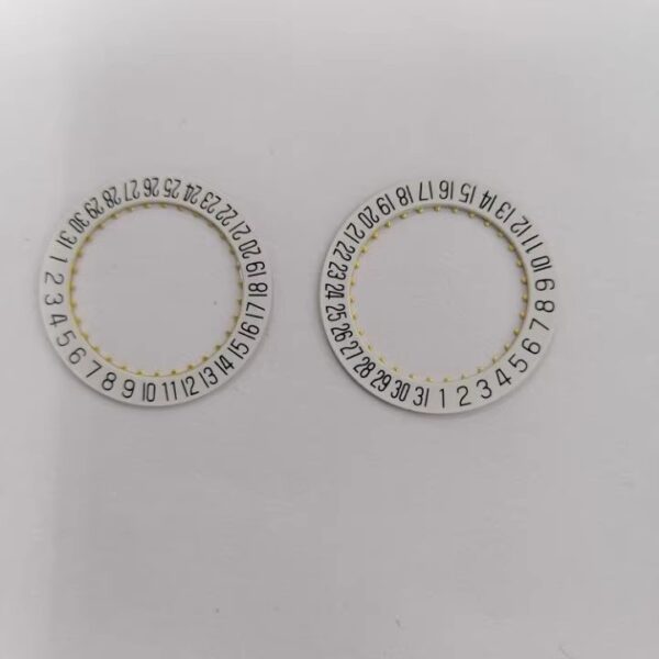 Swiss Original Imported ETA2836 Movement Accessories: Original Date Discs, Day Discs (2836-2557, 2561)