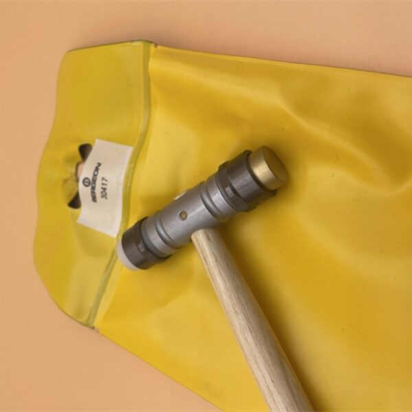 Swiss-imported BERGEON 30417 Double-Headed Hammer (Small) - Watch Repair Tool, Made of Brass and Synthetic Materials