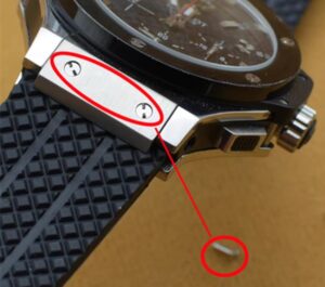 O1CN01Rza9371kRwi5dmhbl_!!2215944681 Watch Accessories: H-Shape Screws, Hublot Watch Band Screws, Watch Band Screws for Hublot Series, HB - 5 Pieces per Box