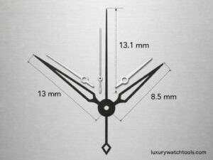 result-002 Enicar 168.51 Watch Hands