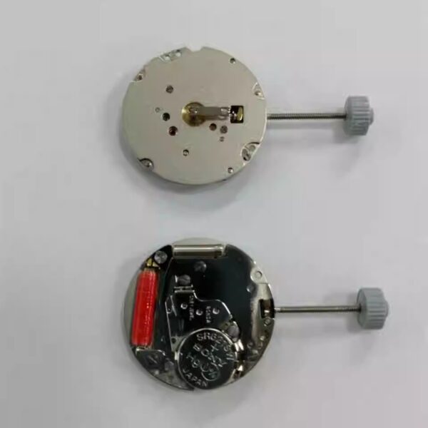-- Original Imported Swiss RONDA 772 Two-Hand Quartz Movement (Gold & White Versions)