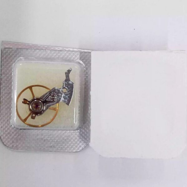 Swiss Substitute for ETA2824, 2834, 2836 Automatic Movement - White Engraved Balance Bridge + Balance Wheel (Set)