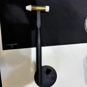 Watch Repair Tool: Swiss Imported BERGEON 30516 Double-Headed Hammer – with Brass & Synthetic Material Heads