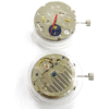 Watch Accessories, Tianjin T17 Forked Movement, Perpetual Calendar with Big Date, 3-6-9 Second Moon Phase, Single Calendar Two-and-a-Half-Hand Gold Movement.