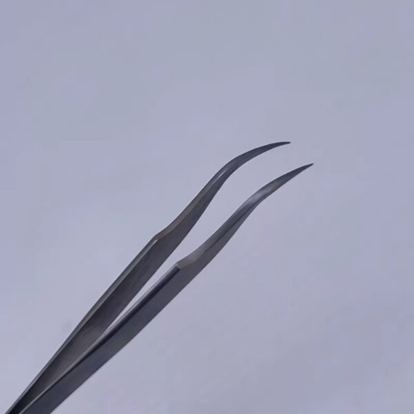 Swiss Genuine Imported BERGEON 5084-7 Watchmakers' Angled-Tip Tweezers - Watch Repair Clamping Tool