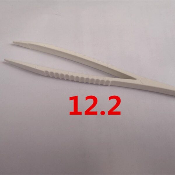 Swiss-Imported BERGEON 6225 Rubber-Tipped Tweezers (Non-Slip, for Handling Plastic & Electronic Components)