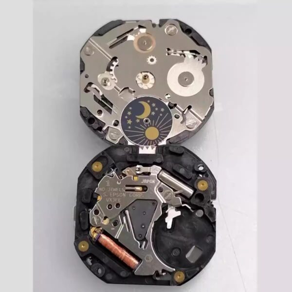 Watch Movement Accessories: VX3F, VX3H, VX3L, VX3M, VX3N, VX3P, VX3R, VX3S, VX3T, VX36, VX3JE, Multi-Function Six-Hand Quartz Movement