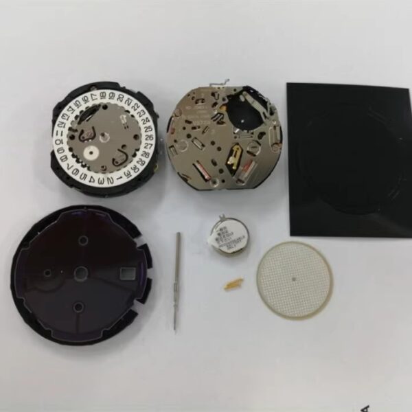 Watch Accessories: Brand-New Original Imported Japanese VS72A Movement, Eco-Drive Movement, VS72 Movement, Complete Set with Battery