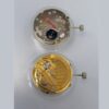 Watch Accessories, Tianjin T17 Forked Movement, Perpetual Calendar with Big Date, 3-6-9 Second Moon Phase, Single Calendar Two-and-a-Half-Hand Gold Movement.
