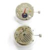 Watch Accessories, Tianjin T17 Forked Movement, Perpetual Calendar with Big Date, 3-6-9 Second Moon Phase, Single Calendar Two-and-a-Half-Hand Gold Movement.