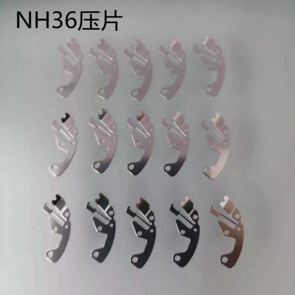 Setting Lever, Automatic Yoke, Reversing Stop Seconds Lever Pressure Plate, Clutch Lever, Pallet Bridge Pin, Barrel Wheel for NH35/NH36 Movements