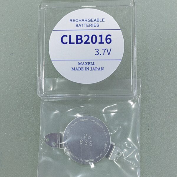 3.7V Universal Solar Rechargeable Battery - CLB2016 Eco-Drive Watch Accessory