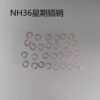 Setting Lever, Automatic Yoke, Reversing Stop Seconds Lever Pressure Plate, Clutch Lever, Pallet Bridge Pin, Barrel Wheel for NH35/NH36 Movements