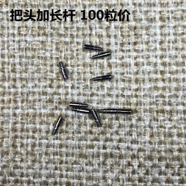 100PCS Watch Crown Tube + Extended Crown Stem - Waterproof Gasket Compatible Connecting Tube, Bulk Price